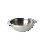 Meyer Trivantage Nickel Free Stainless Steel Triply Tasla | Steel Kadai Heavy Bottom | Tasla Kadhai | Triply Deep Kadai Without Handle | Gas and Induction Base, 22cm