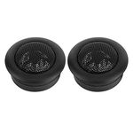 Qiilu 2 pcs Car Speakers, Universal 120W High-Power Car Speakers Tweeter Small Audio Music Player 2k~22kHz