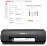 Ambir ImageScan Pro 687-BCS Duplex Card Scanner with AmbirScan Business Card for Windows PC and MAC