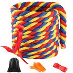 NEBURORA 20FT Tug of War Rope for Kids and Adults Outdoor Games Field Day Family Reunion Summer Outside Yard Backyard Lawn Camping Picnic Carnival Party Games