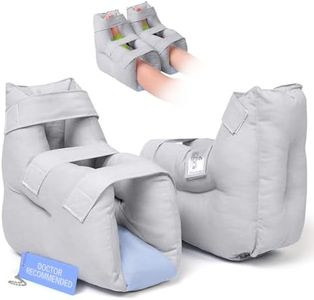 CITBE Adjustable Heel Protector Cushions - Pressure Relief & Bedsore Prevention Boots for Elderly Bedridden, Surgery Recovery Foot Support Pillows, Heel Pressure & Deep Tissue Injury Healing Therapy