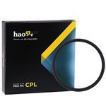 Haoge 49mm MC CPL Multicoated Circular Polarizer Polarizing Lens Filter for Canon Nikon Sony Minolta Pentax Olympus Panasonic Leica Zeiss Tamron Digital Camera DSLR Lens