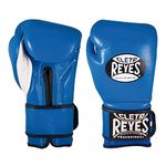 Cleto Reyes Training Gloves with Hook and Loop Closure for Men and Women (14oz, Electric Blue)