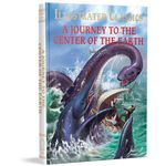 Journey To The Center of The Earth: Illustrated Abridged Children Classics English Novel With Review Questions (Hardback)