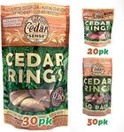 Cedar Sense - Cedar Rings - 30 Pack - Cedar Blocks for Clothes Storage - Cedar for Closets - Closet Freshener - Cedar for Hangers - Cedar Closet Freshener