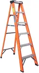 6-Foot Fiberglass Step Ladder, 250 