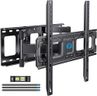 Pipishell Full Motion TV Wall Mount for 26-70 inch TVs, up to 99lbs and VESA 400x400mm, Wall Mount TV Bracket with Articulating Swivel Extension Tilting Leveling for LED LCD OLED 4K Flat Curved Screen