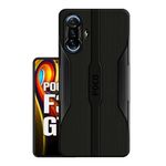 HELLO ZONE Poco F3 GT/Redmi K40 Gaming Soft Back Case Cover - Black