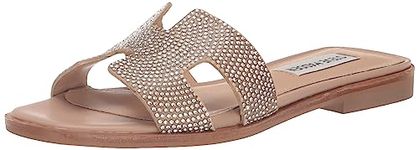 Steve Madden Women's Hadyn Sandal, Rhinestone, 6 UK