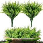 10PCS Fake Fern Outdoors - Ferns Ar