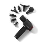 HYDRAGUN Massage Gun, Muscle Massage Gun for Athletes, Percussion Massage Gun for Muscle Pain, Deep Tissue Massage Gun for Deep Relaxation, Quietest Motor Technology, 7 Changeable Attachment Heads