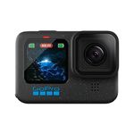 GoPro HERO12 Black - Waterproof Action Camera with 5.3K60 Ultra HD Video, 27MP Photos, HDR, 1/1.9" Image Sensor, Live Streaming, Webcam, Stabilization