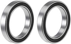 uxcell 6806-2RS Deep Groove Ball Bearing 30x42x7mm Double Sealed ABEC-3 Bearings 2-Pack