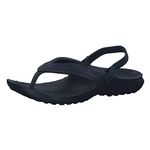 crocs Kids Classic K Flip Flop, Navy, 8 M US Toddler