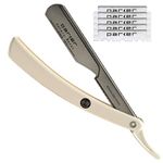 Parker SR1 Shavette / Straight Shaver and 5 Shark Super Stainless Shaving Blades