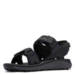 Columbia Men's Trailstorm Sandal, Black/Dark Grey, 9