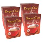 Royal Chai Masala Sweetened 220g (Pack of 4) – Premium Instant Tea – Masala Tea – Natural – Instant Masala Indian Tea