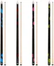 GARSEN 4 Pieces Pool Stick Cue Stick 58 inch 18 oz 19 oz 20 oz 21 oz Billiard House Bar Pool Cue