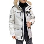 Puffy Jacket For Men Fur