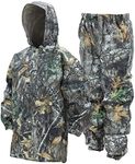 FROGG TOGGS Youth Polly Woggs Waterproof Breathable Rain Suit, Realtree Edge, Large