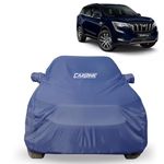 CARBINIC Car Body Cover for Mahindra XUV700 2021 | Water Resistant, UV Protection Car Cover | Scratchproof Body Shield | Dustproof All-Weather Cover | Mirror Pocket | Car Accessories