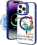 Kidcube for iPhone 14 Pro Max Case for Women Girls Boys Cute Girly Cartoon Cool Animal Design Compatible with Magsafe, Camera Lens Protector Cover & Stash Stand Phone Cases for iPhone 14 ProMax 6.7"