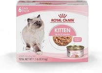 Royal Canin Feline Health Nutrition Kitten Thin Slices in Gravy Canned Cat Food, 3 oz can (6-pack)