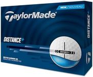 TaylorMade 2025 Golf Distance+ White Golf Balls