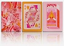 Fchen art Set Of 3 Pink Vintage Pin