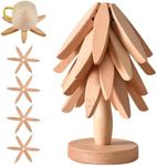 Wooden Trivets for Hot Dishes， Tree