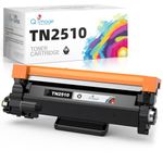 Q-image TN2510 TN 2510 Toner Cartridge Compatible for Brother TN-2510 for Brother DCP-L2620DW DCP-L2627DW DCP-L2660DW HL-L2400DW HL-L2400DWE HL-L2445DW HL-L2447DW MFC-L2800DW MFC-L2835DW MFC-L2860DW