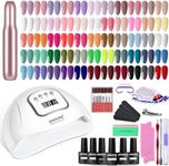 JODSONE 60 Pcs Gel Nail Polish Kit