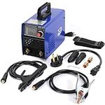 S7 250A 110/220V MMA Welder - ARC/Lift TIG Welding Machine with Digital Display LCD, Hot Start, Electrode Holder, Work Clamp, Input Power Adapter Cable