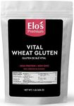 Elo’s Premium Vital Wheat Gluten (1lb) | High Protein, Non-GMO, Vegan | Perfect for Keto and Kosher Friendly | 100% Grown in Canada | Vegetarian Meat Substitute for Baking | Low Carb Alternative to Make Seitan