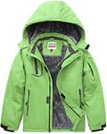 WULFUL Boy's Waterproof Ski Jacket 