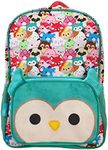 Squishmallows Winston The Owl Plush Pocket Youth Backpack