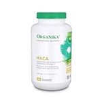 Organika Maca 4:1 Strength 180 Vcaps- 3000mg. High Bioavialability, Hormone Balance, Adaptogen to Help with Stress and Energy