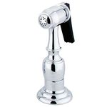 KINGSTON BRASS Gourmetier KBSPR1 Kitchen Faucet Sprayer with Hose, Polished Chrome