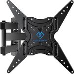 PERLESMITH Full Motion TV Wall Mount for 26-60 Inch Flat, Curved, LED, LCD, OLED, 4K TVs with Tilt, Swivel, Extension, Level, Articulating Arms TV Bracket VESA 400x400, Corner TV Mount up to 77 lbs