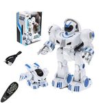 Magicwand R/C Rechargeable 2-in-1 FingerTouch Deformation Gesture Sensing,Intelligent Prog Smart Robot for Kids