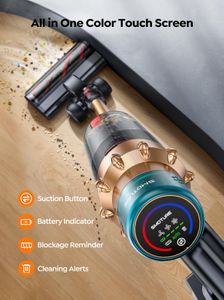 SMOTURE Cordless Vacuum Cleaner – 600W Powerful Suction