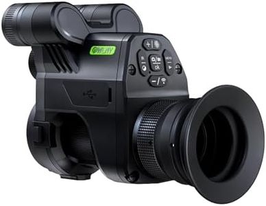 OWLNV 1080P Digital Clip on Scope,Built in IR 940nm and IR 850nm Night Vision Scope,Dual Infrared Monocular with WiFi for Night Watching or Observation, Night Viewing Range up to 350M