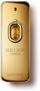 Rabanne Million Gold Elixir Parfum Intense - Long Lasting Luxury Fragrance for Men with Vanilla, Mandarin & Sandalwood - Men's Perfume Spray, 6.8 oz