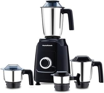 Morphy Richards Grindpro Maxx 4 Jar 1000W Mixer Grinder, Black