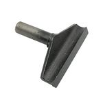 5.9 Inch Cast Iron Lathe Tool Rest Woodworking Spindle Turner Tool Rest Shank Diameter 25MM Woodworking Turning Lathe Tool