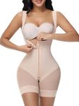 SHAPSHE Fajas Colombianas Shapewear for Women Tummy Control Post Surgery Compression Garment Butt Lifter Body Shaper, Tan, 3X-Large