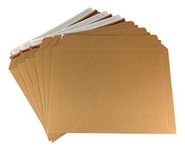 Crimson Starfish Cardboard Envelopes | 100 A4/C4 Peel & Seal Letter Envelopes | 234 x 334 mm Envelopes for Postals | Rip & Strip Open | Card Mailers for Royal Mail Large Letter Posting (PIP)