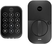 Yale Home Assure Lock 2 Deadbolt, Black Suede Keyless Entry Door Lock with Digital Touchscreen Keypad and Bluetooth Connectivity (No Wi-Fi), ‎YRD450-BLE-BSP