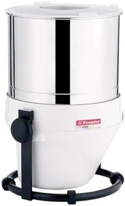 Premier Lifestyle Tilting Wet Grinder With Atta Kneader and Coconut Scrapper - 2 Liters - 110v/60 hz - USA and Canada white color