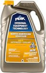 PEAK OET Extended Life Gold 50/50 Prediluted Antifreeze/Coolant for North American Vehicles, 1 Gal.